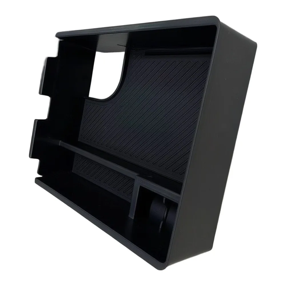 For Kia For Sportage 2026+ Center Console Storage Box, Black ABS Armrest Organizer Tray, Quick Install Interior Accessory