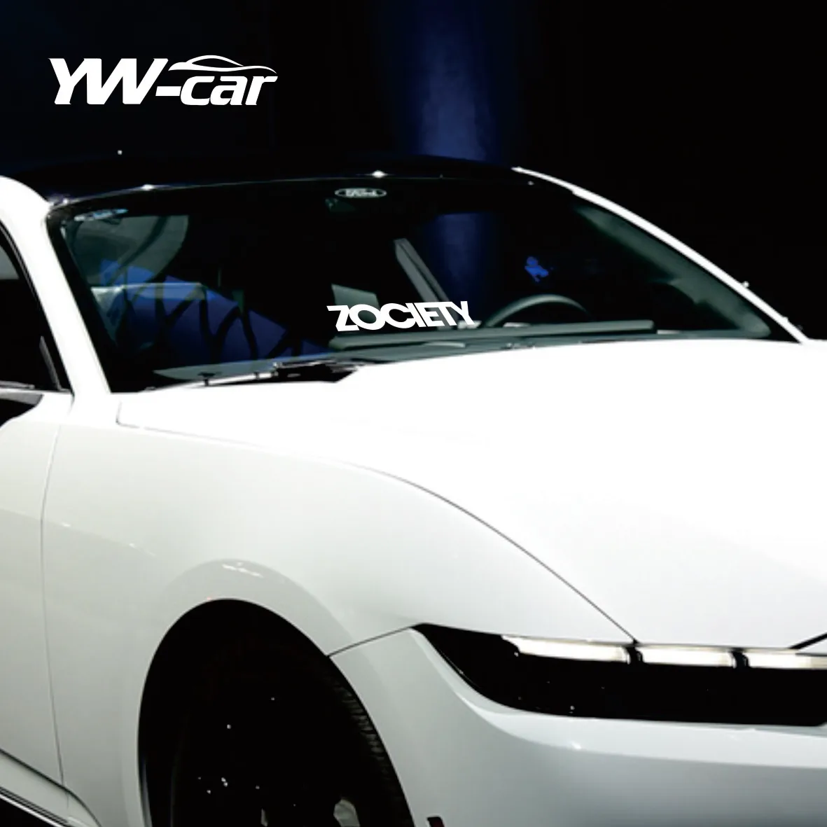 

Elevate Your 350Z/370Z Style with ZOCIETY Premium Vinyl Windshield Banner Decal