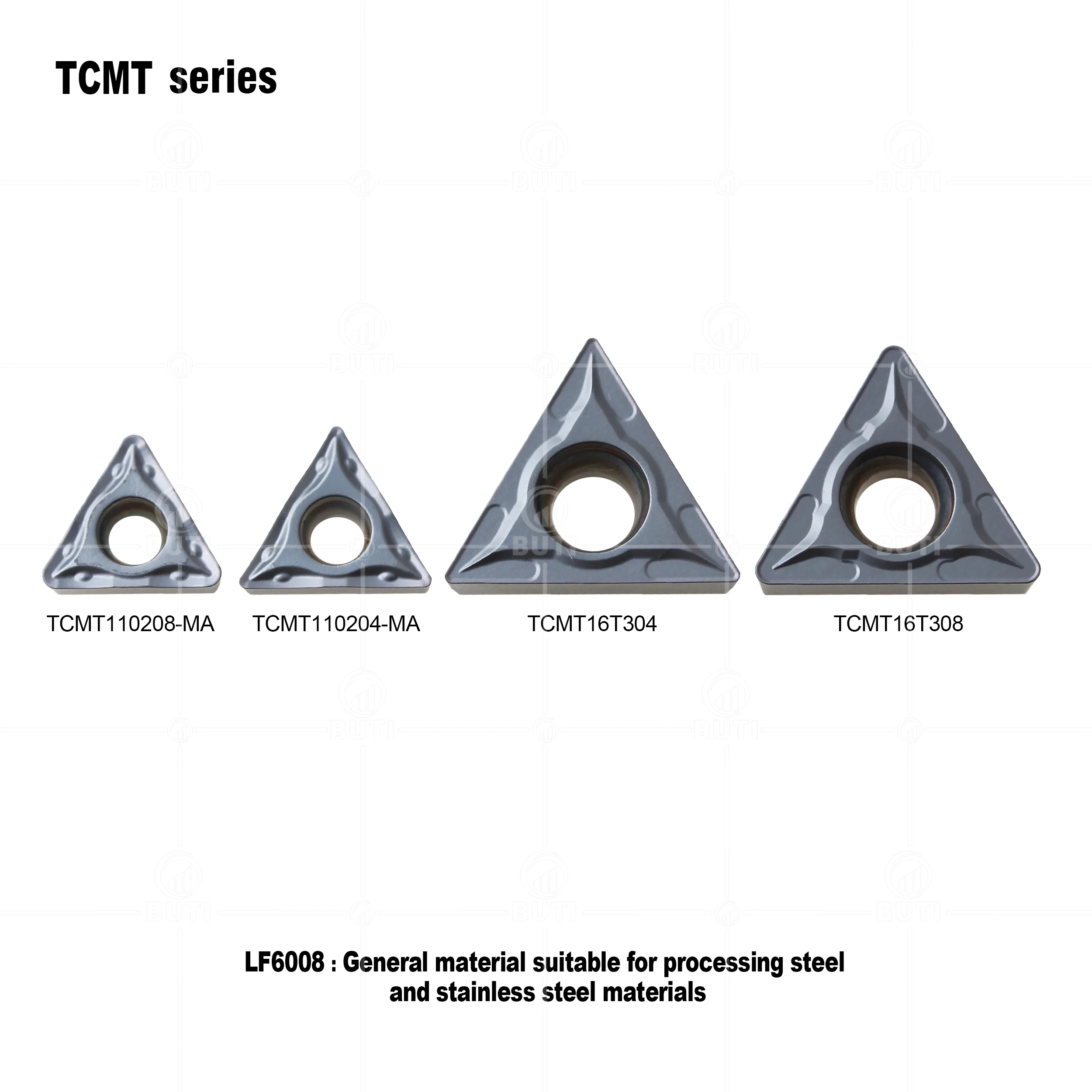 DESKAR 100% Original TCMT110204-MA TCMT110208-MA TCMT16T304 TCMT16T308 LF6008 CNC Lathe Cutter Carbide Inserts Turning Tool Blad