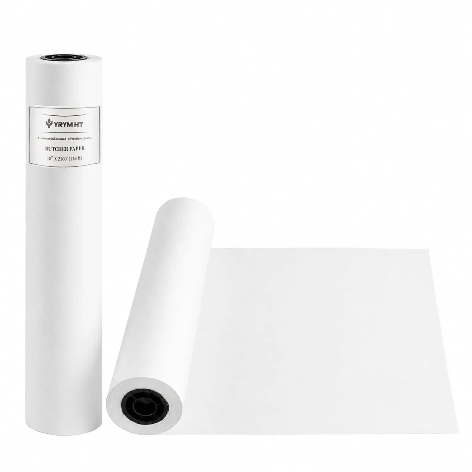 

White Kraft Butcher Paper Roll 18x176ft Unbleached Unwaxed for Smoking Meat BBQ Wrapping