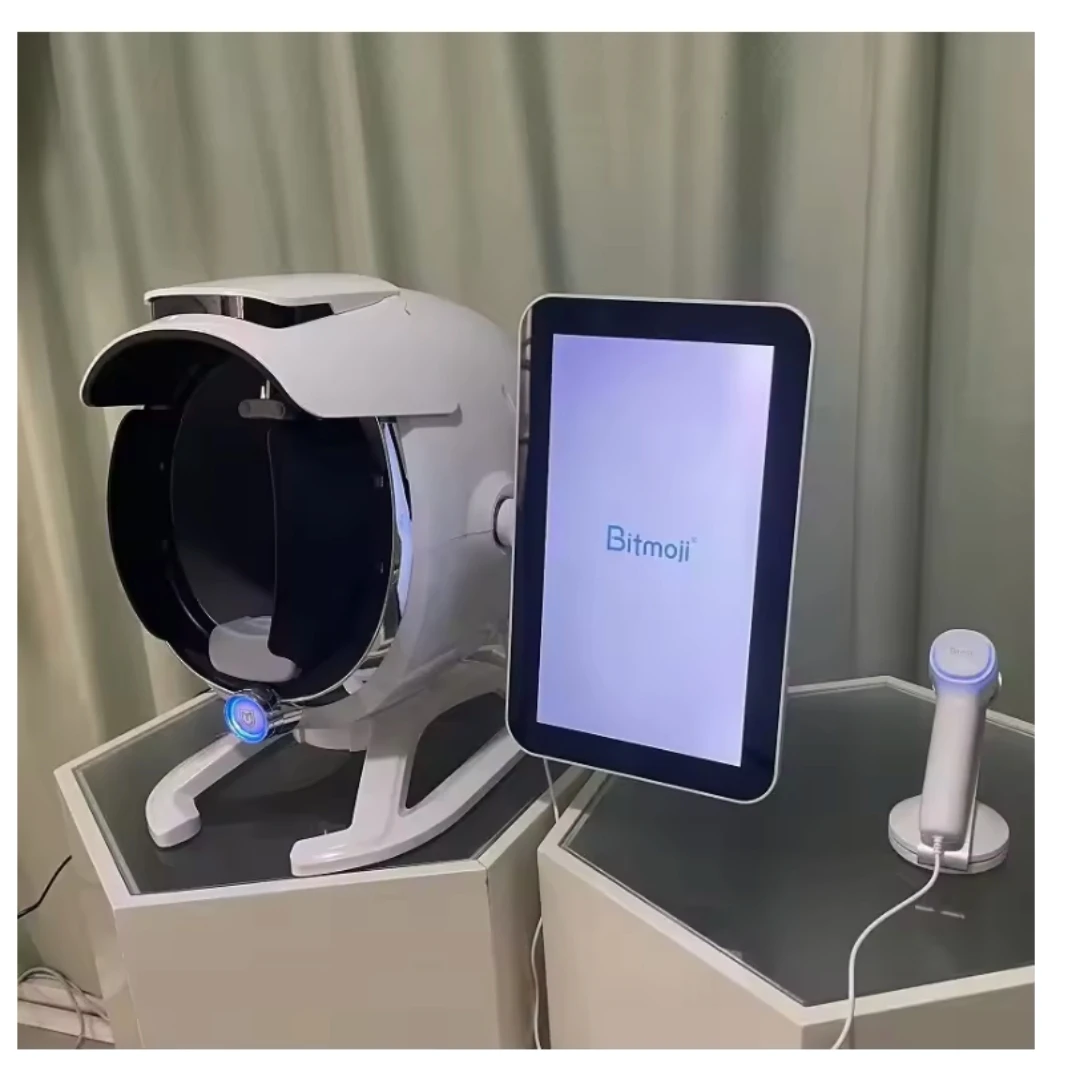 

High-configuration 36 million A6 intelligent 3D digital AI facial visual skin analyzer with handheld microscopic detector