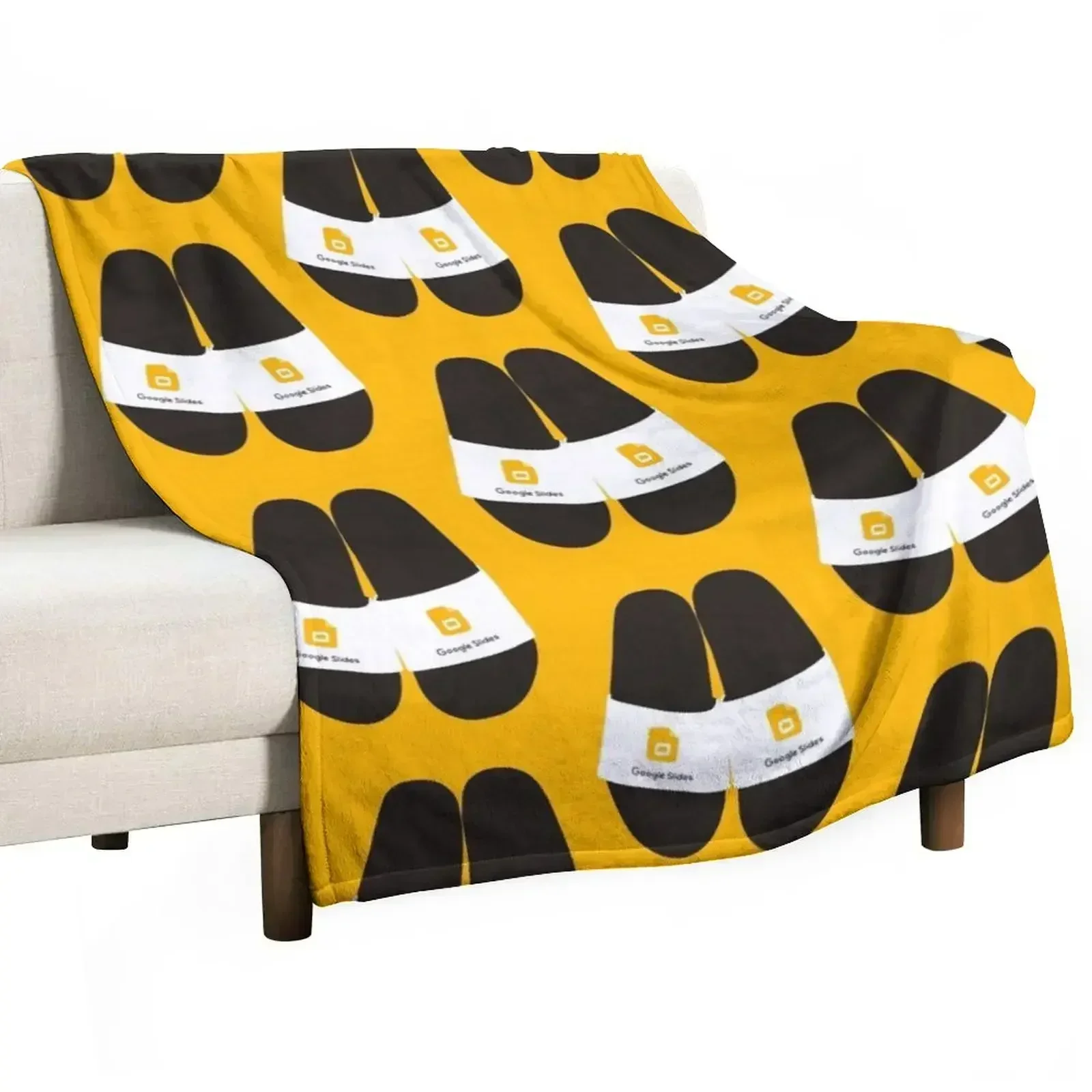 

Google Slides Throw Blanket Stylish Decor Blanket Gift for Friends Roommate