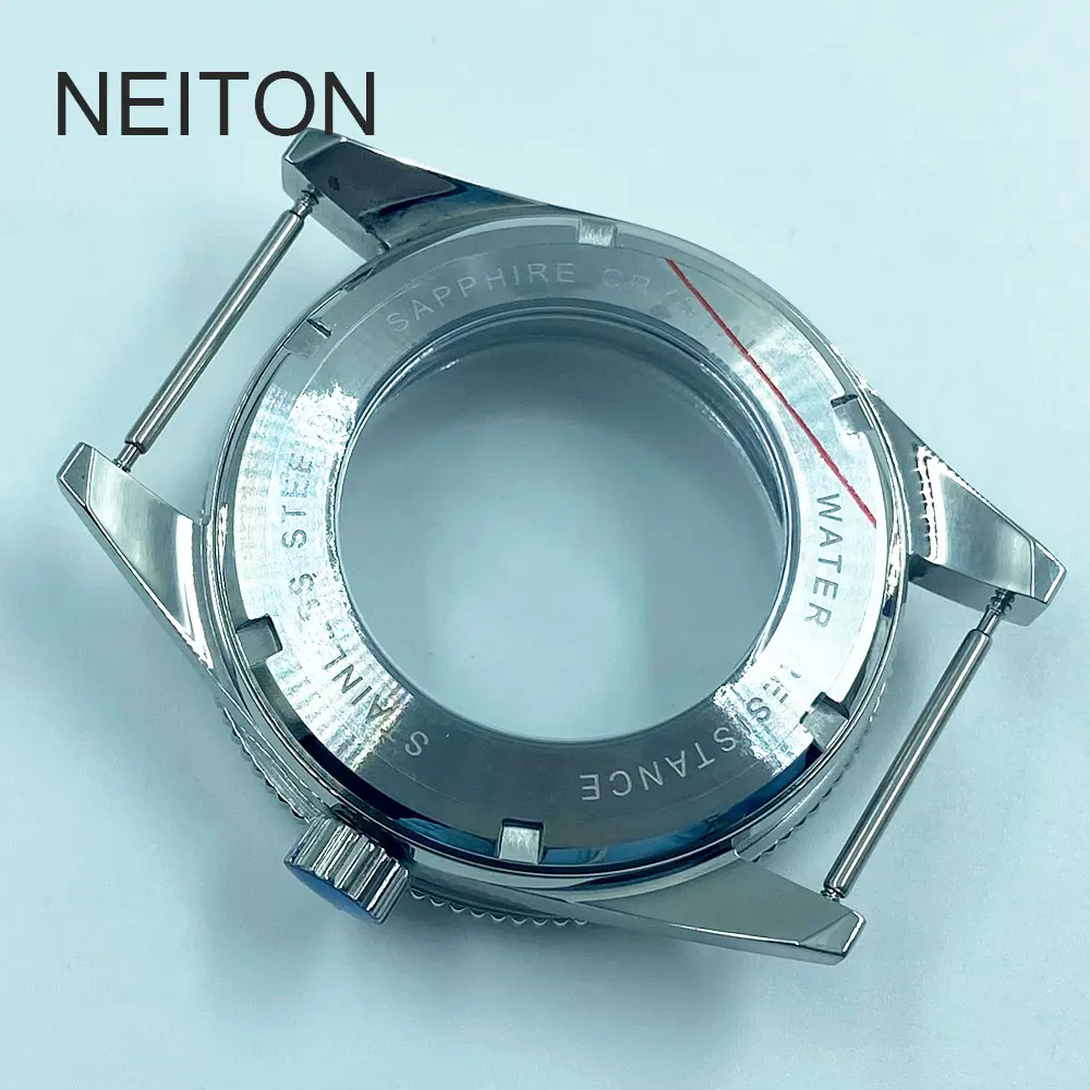 NEITON 41mm Stainless Steel Case Sapphire Glass Fit  ETA 2836 2824 Miyota 8215 DG2813 ST1612 NH35 NH36 Movement