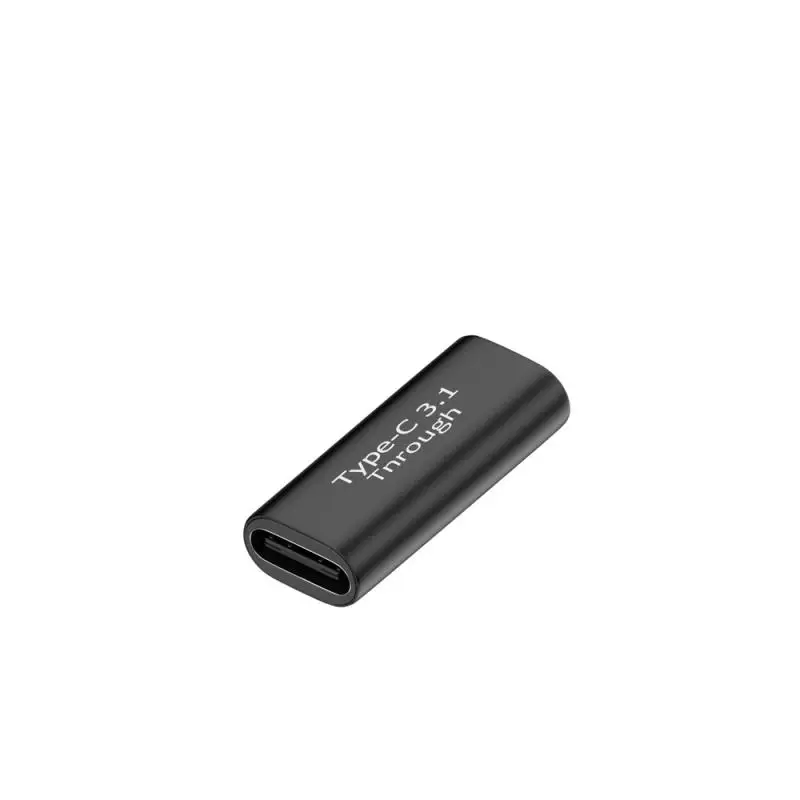 Adapter USB typu C żeński na żeński 10 GB/s przenośny adapter do ładowania szybkie ładowanie przedłużacz typu C do tabletu telefonicznego