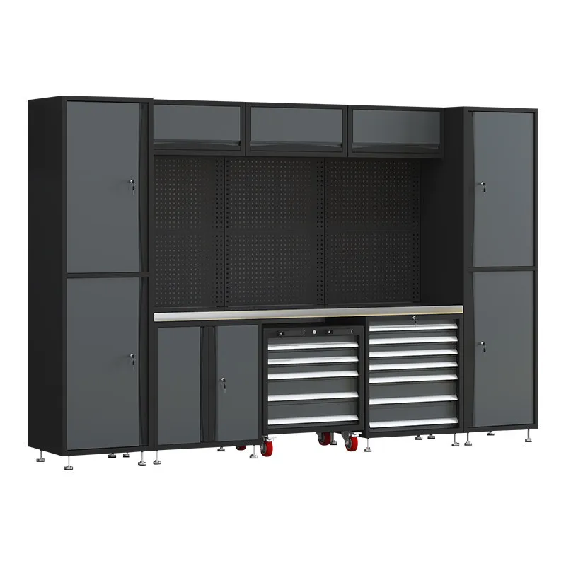 Multifunctional Auto Repair Workstation Locomotive Repair Storage Workbench Mobile Tools