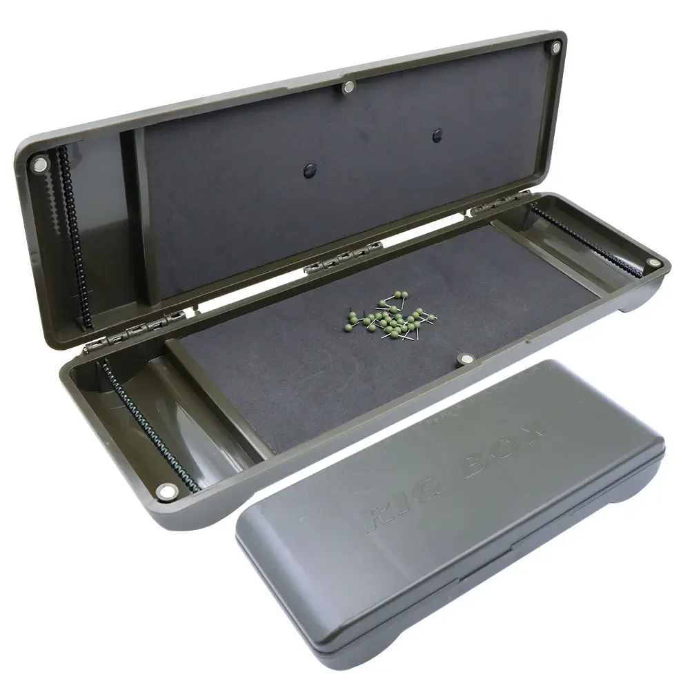 

Carp Fishing Tackle Storage Box Fishing Hair Rig Tackle Box For Method Feeder Carp Accessories Storage Fish Equipment Tool