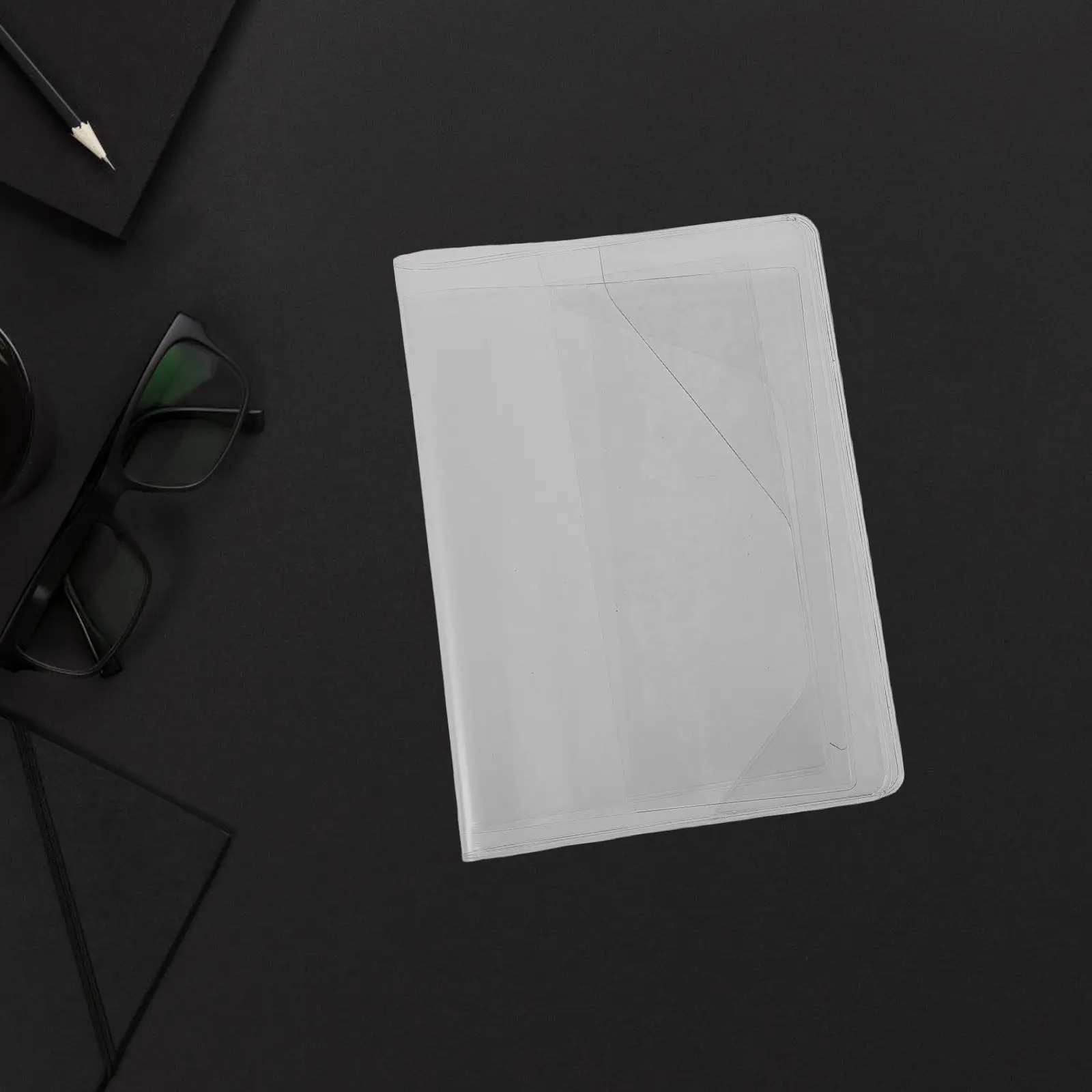 

1Set Transparent Notebook Cover A5 Waterproof Protective Sleeve Clear Book Protector for Students Office Journals Sketchbooks