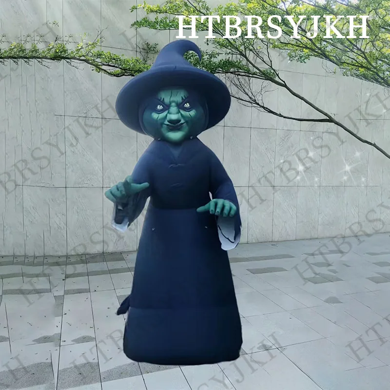 

Giant inflatable witch gas model Halloween holiday decorations for sale cartoon custom witch inflatable toys