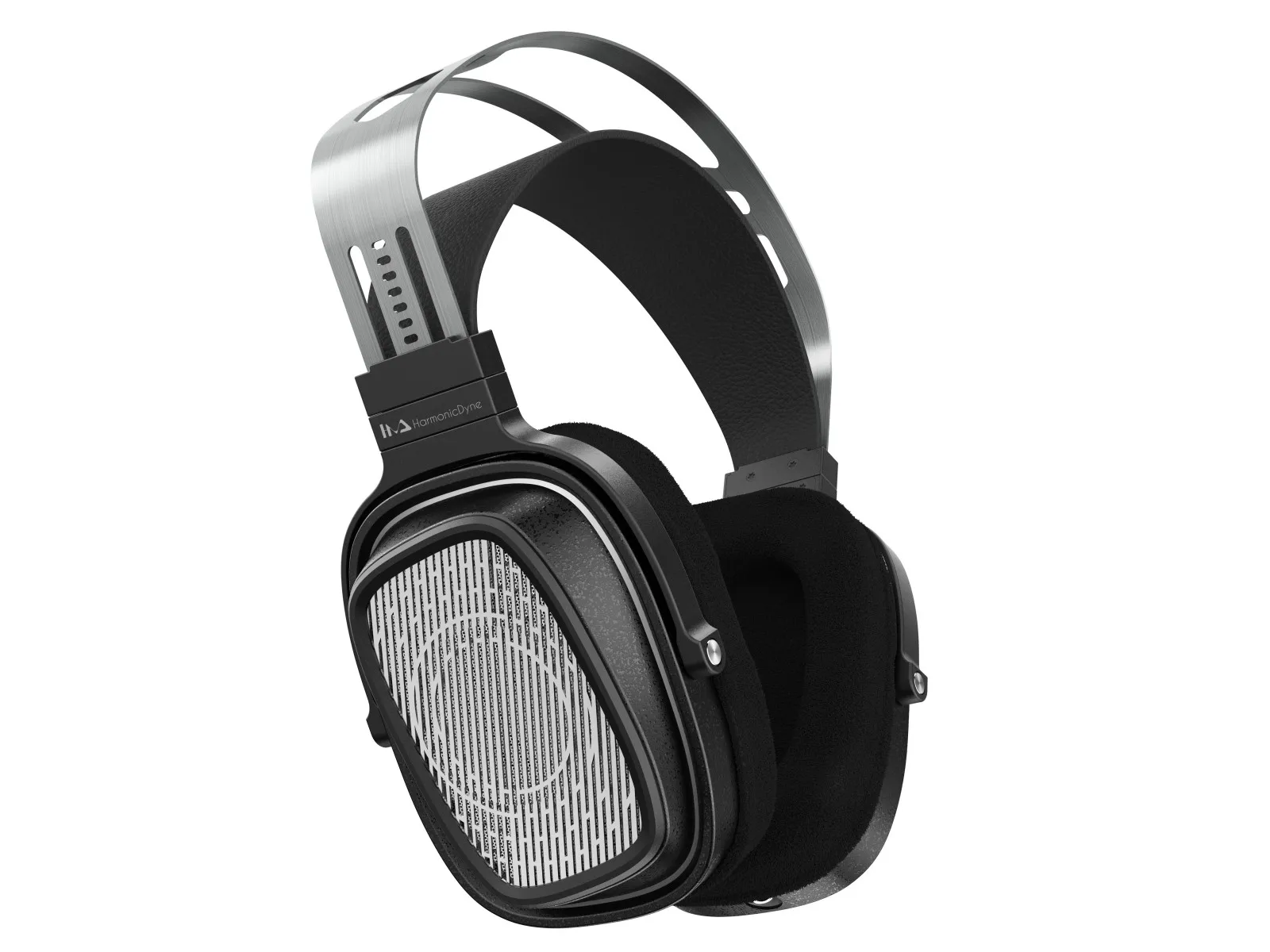 HarmonicDyne BAROQUE 60 مم من السيراميك المعدني وسادات أذن ممتازة مع تصميم بسيط خالد