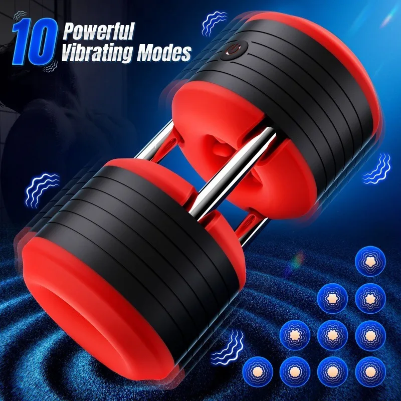 Automatic Male Masturbator Sex Toys for Men Vibrating Double Penis Interactive Electric Masturbator Penis Pump Pocket Pussy - view 3
