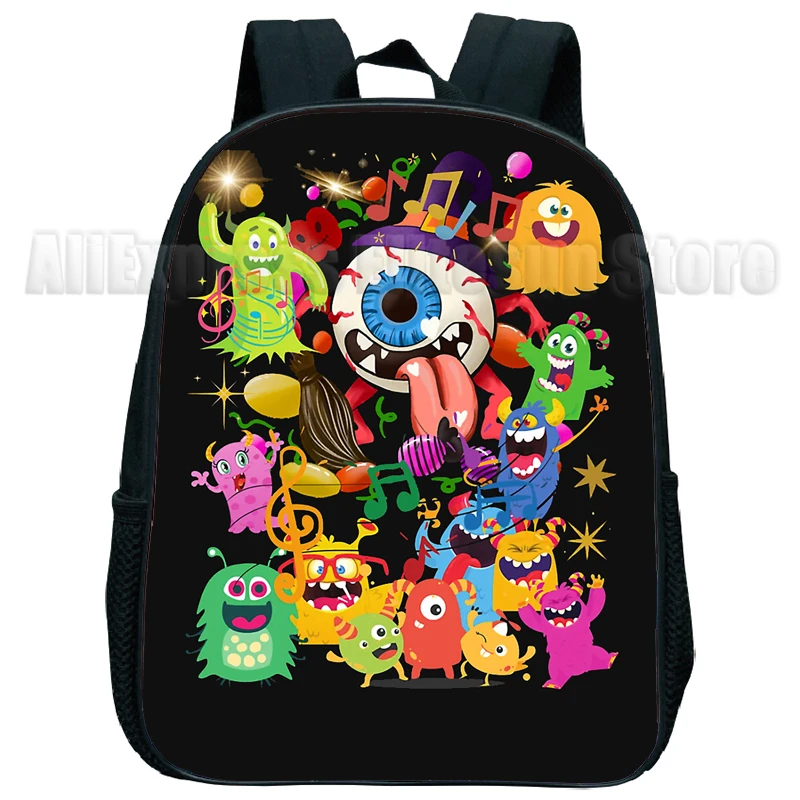 My Singing Monsters Backpack Kids Toddler Baby Kindergarten Schoolbag Students Waterproof Cartoon Boys Children Backpack