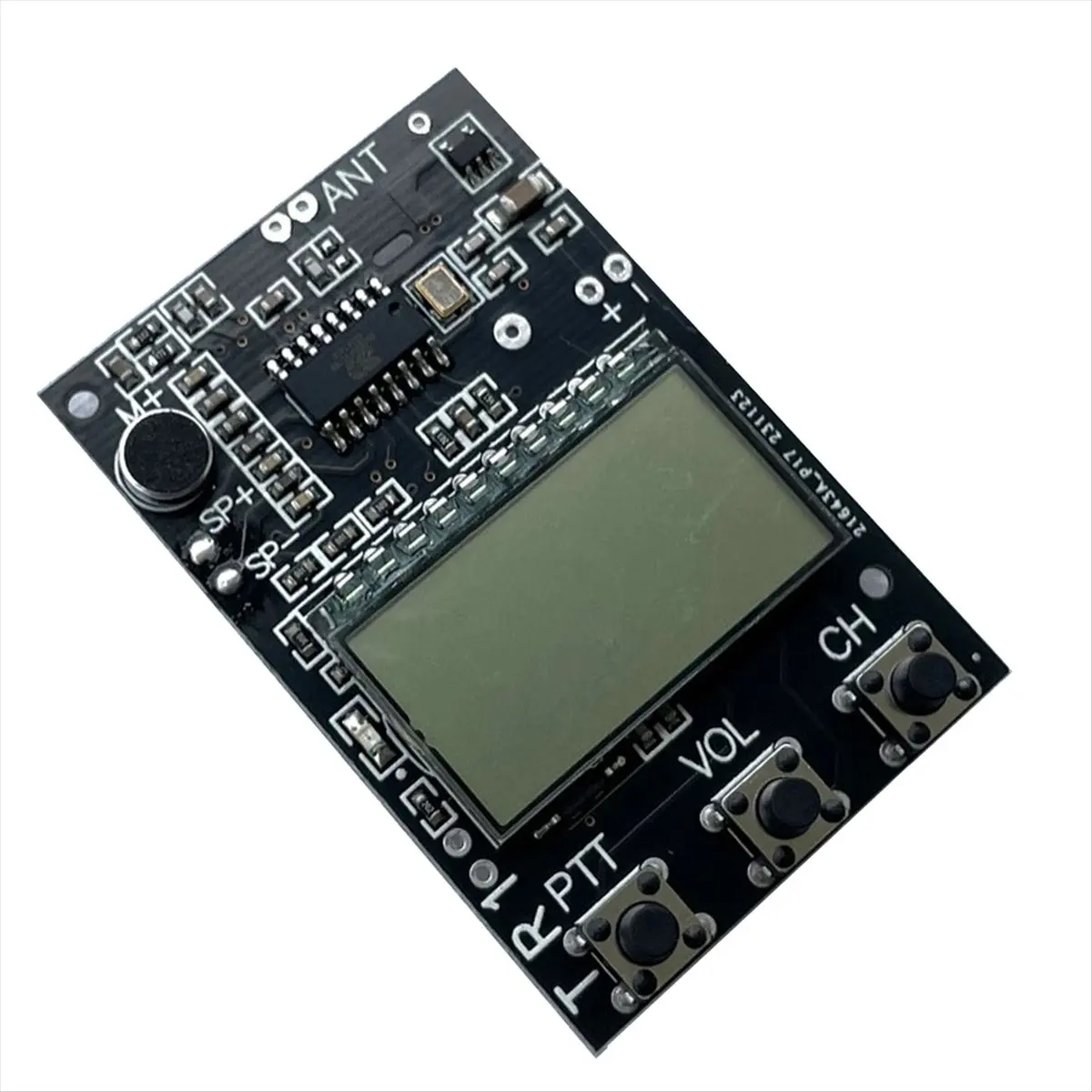 Super Sale FM Walkie Talkie Circuit Board FM Receiver Board Multi-Function FM Transmitter Receiver 7 Frequency 27-480MHz DC3.3