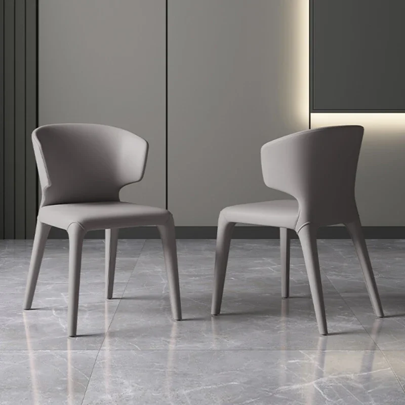 

2pc Nordic Aesthetic Chair Elegant Luxury Modern Simple Chairs Dining Aesthetic Art Sillas De Comedor Chairs Dining Room