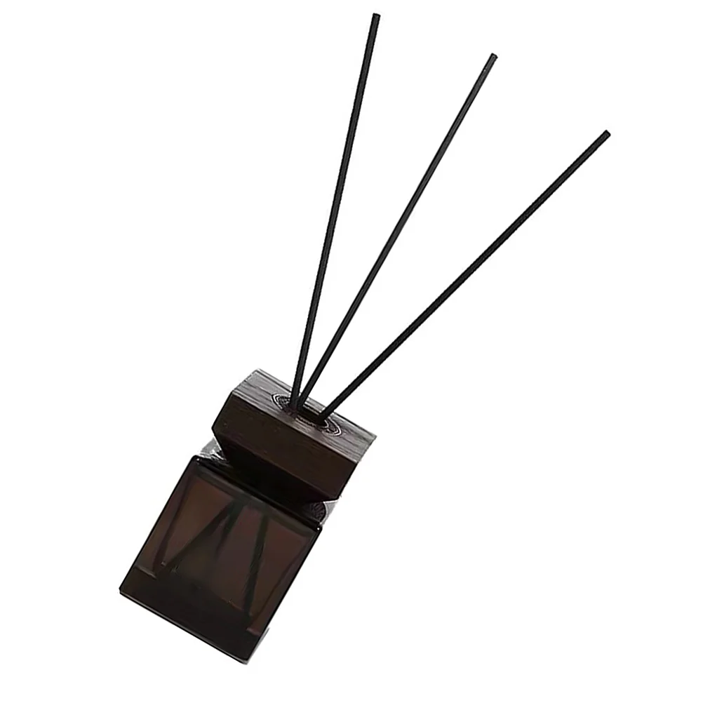 100Ml Aromatherapy Diffuser Bottle With Wooden Cap Rattan Sticks Home Scent Essential Oil Container Fresh Eco