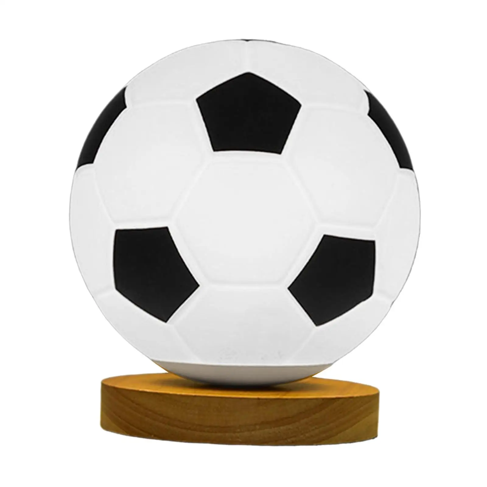 

3D Football Lamp LED Night Light Brightness Adjustable Small Table Lamp Mood Lighting Warm Light for Bedside Home Decor Bedroom