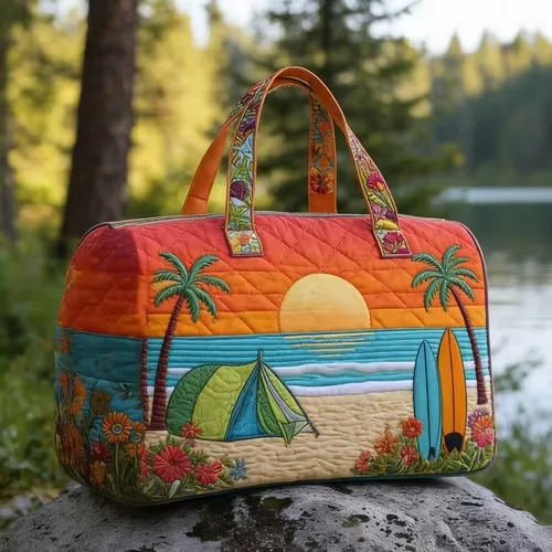 3D Printed Quilted Travel Bags fashion Gifts Hiking Camping Handbag Personalized Tote Bag Beach Sport Bags casual Training Bag