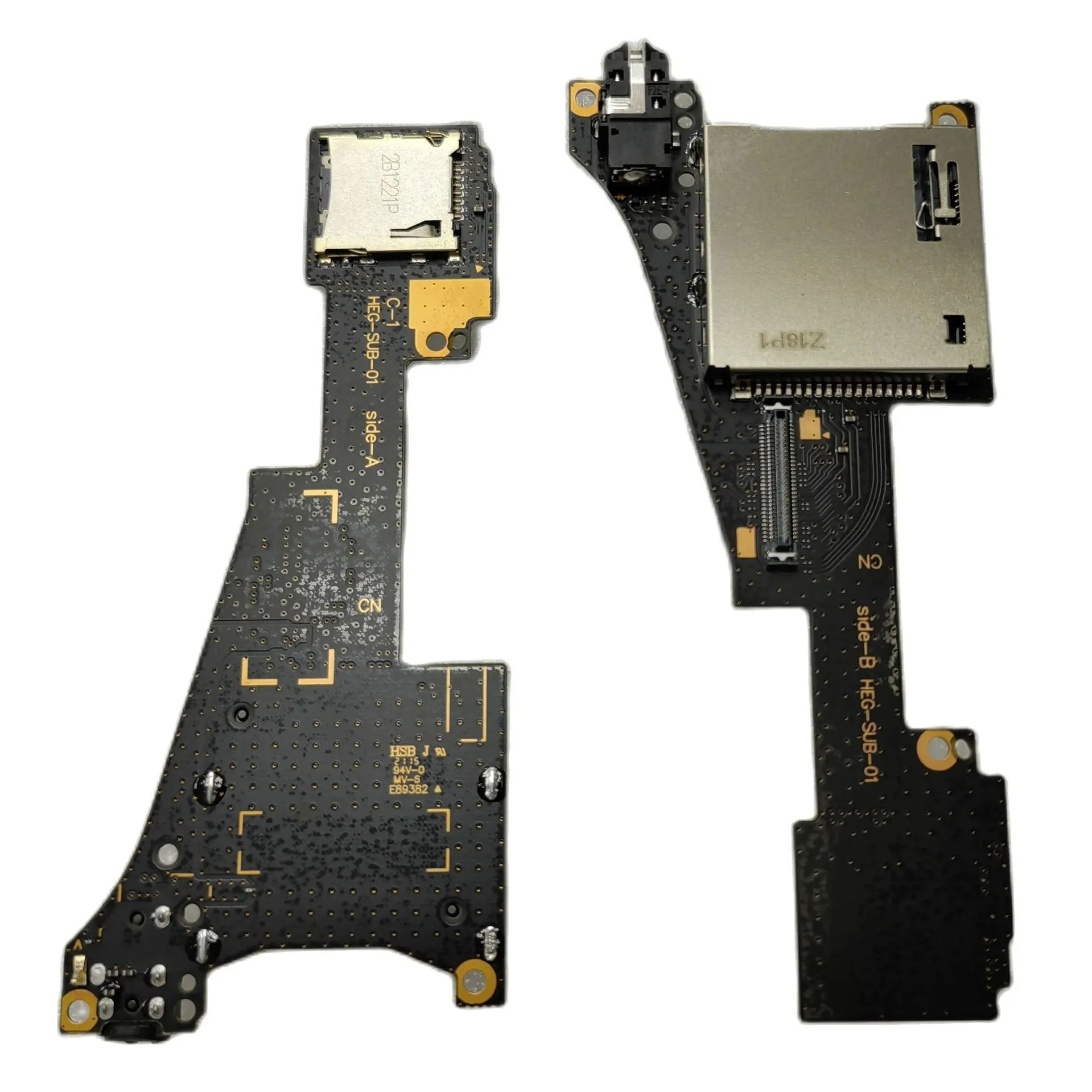 Original new Switch OLED game card slot board, earphones, audio TF interface SD memory card