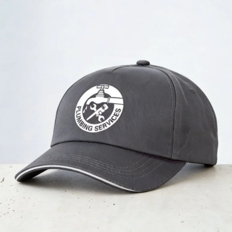 repair ad handyman man Baseball Cap Summer Golf Adjustable PLUMBER SERVICE PLUMBING Trucker hat gorras