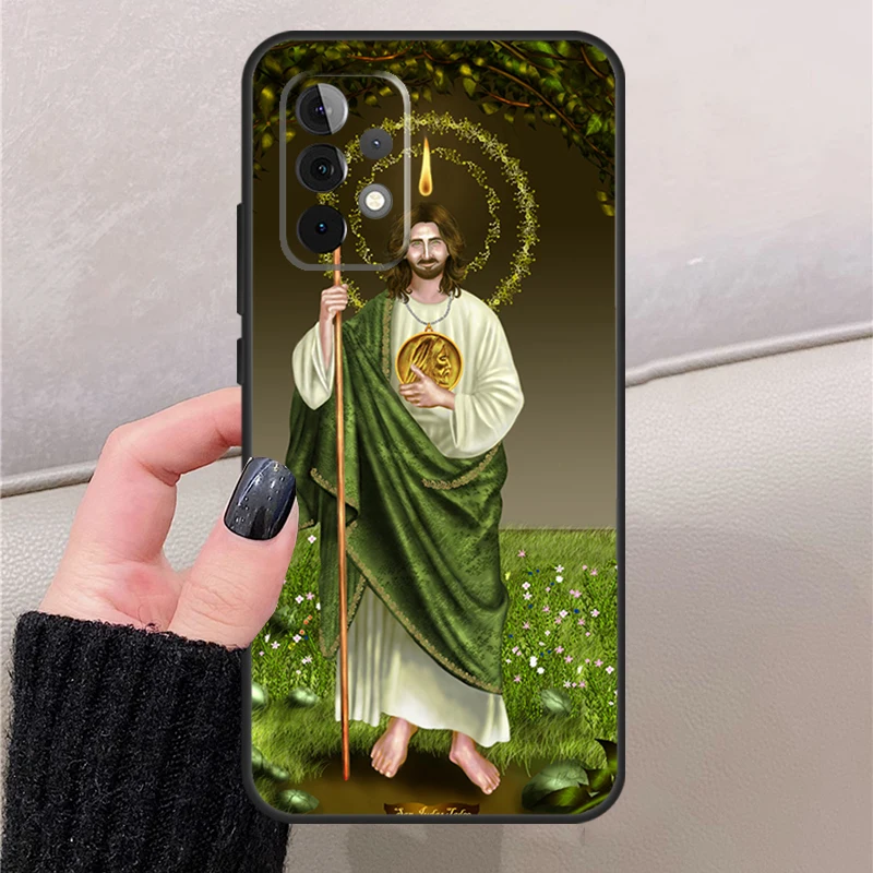 San Judas Tadeo Per Samsung Galaxy A55 A35 A15 A32 A12 A22 A52 A06 A54 A34 A14 A56 A36 A26 A16 A13 A53 Caso
