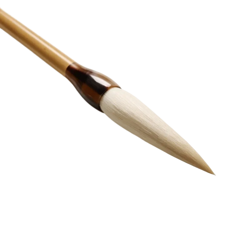 

High-end Woolen Hair Seal Script Calligraphy Brush Professional Running Cursive Script Regular Script Goat Hair Writing Brush