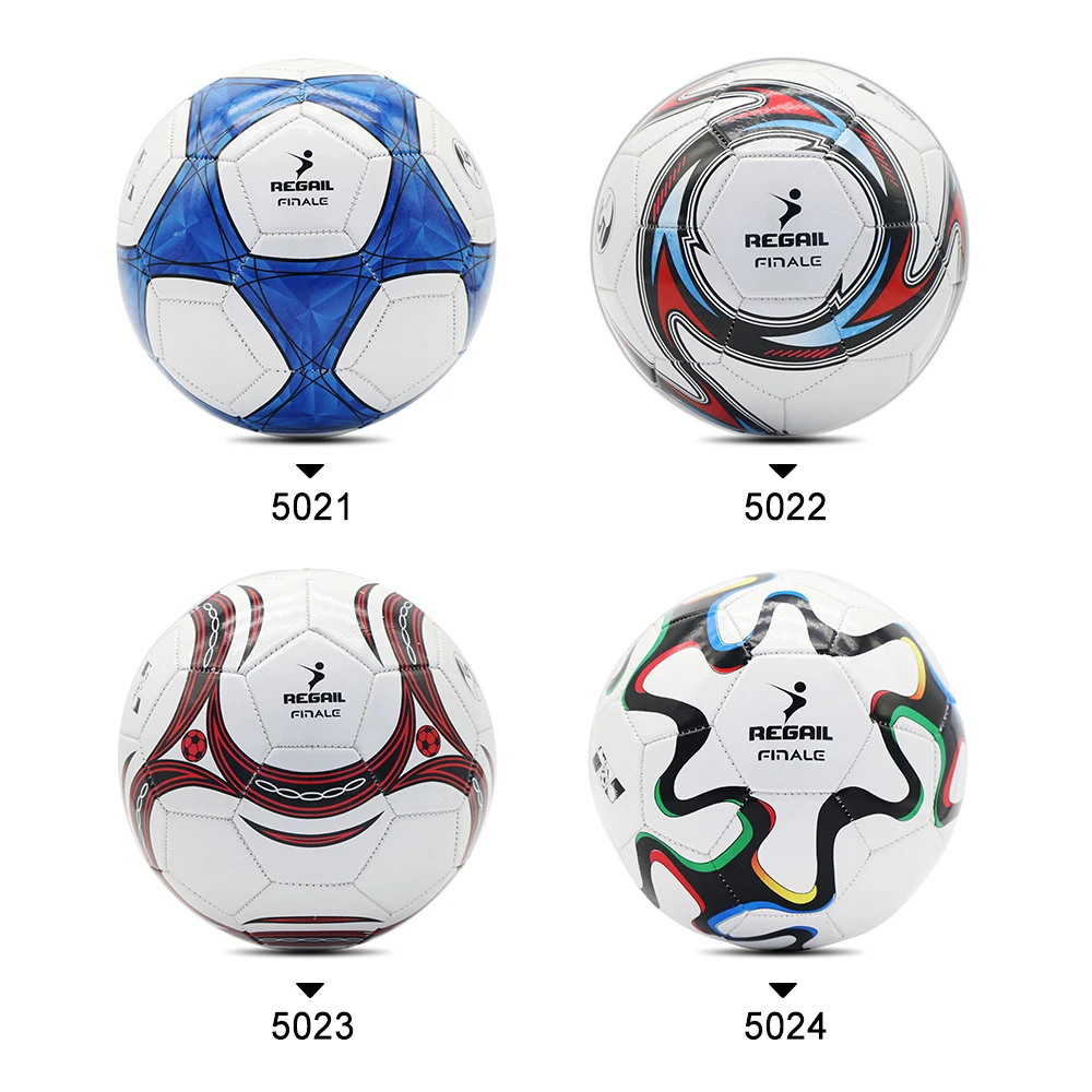 Professional Soccer Ball Standard Size 5 Football Machine-Stitched Football Goal League Ball Sport Training Outdoor for Youth