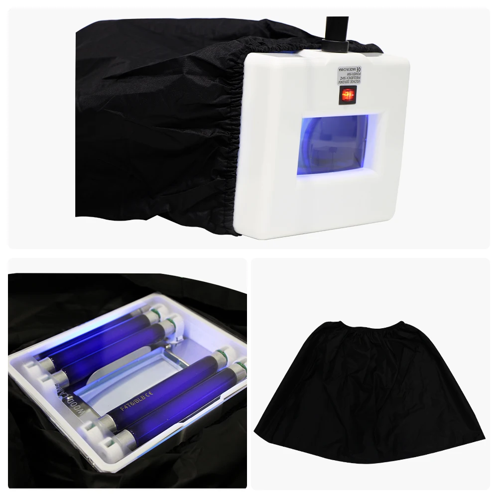 UV Analyzer Wood Lamp Facial Skin Testing Examination Magnifying Appraisal Greyness Tinea Machine Beauty SPA Salon Equipment