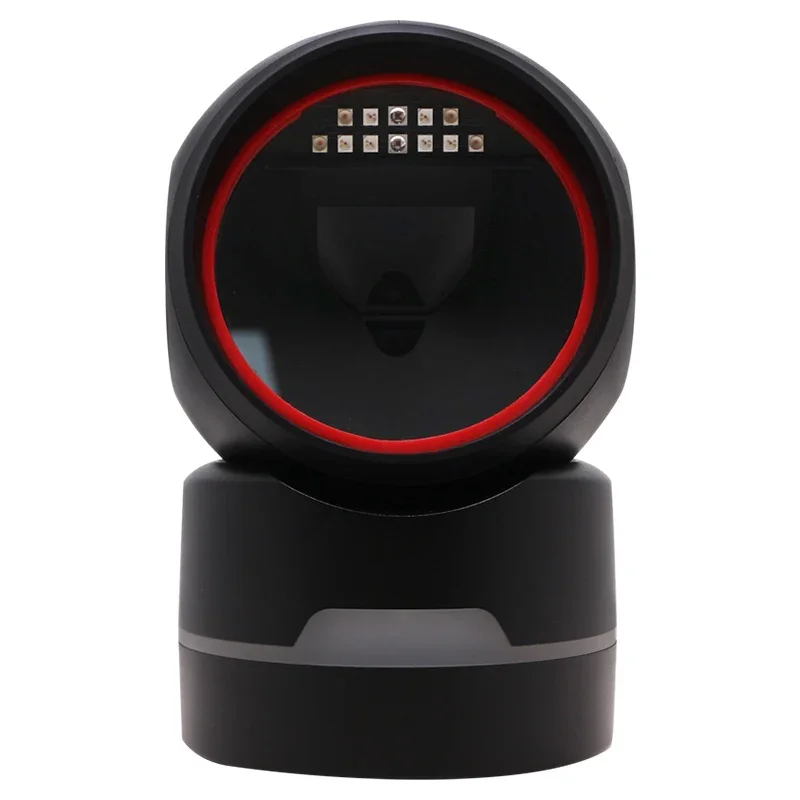 

Настольный USB-проводной считыватель штрих-кодов Hands-Free, платформа сканера QR-кода, автоматическое сканирование, сканер штрих-кода 1D 2D