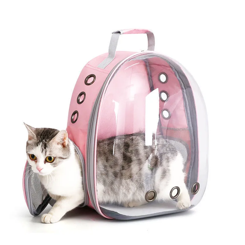 

Cat bag out portable bag space capsule breathable backpack cat schoolbag large capacity cat with pet supplies