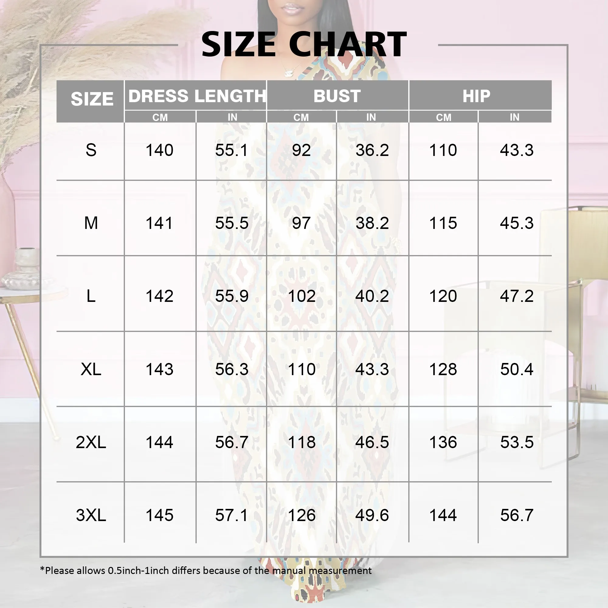 Nupusa Abito lungo da donna Boho con stampa etnica Abito lungo estivo casual con spalle scoperte e vestibilità ampia con tasche