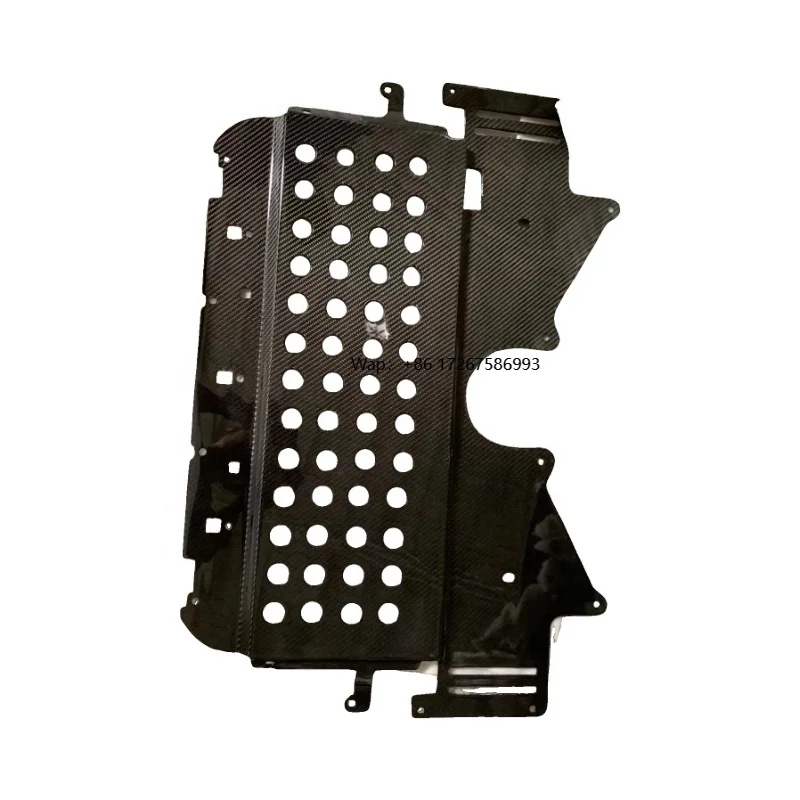 

Dry Carbon Fiber Oil Cooler Guard for M3 M4 G80 G82 S58 Body Parts