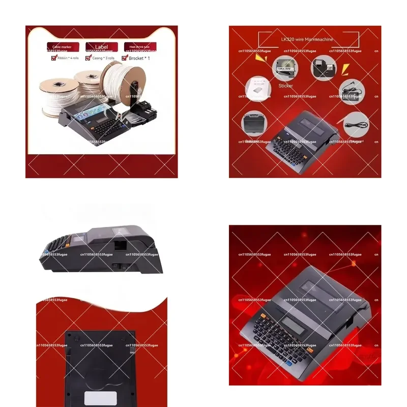 Number Tube Printer for Heat Shrink Tube Marking Machine Computer Casing Line Coding Number Tube Printer