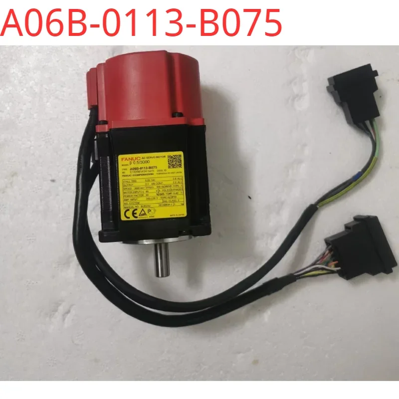 

A06B-0113-B075 second-hand tested ok servo motor in good Condition