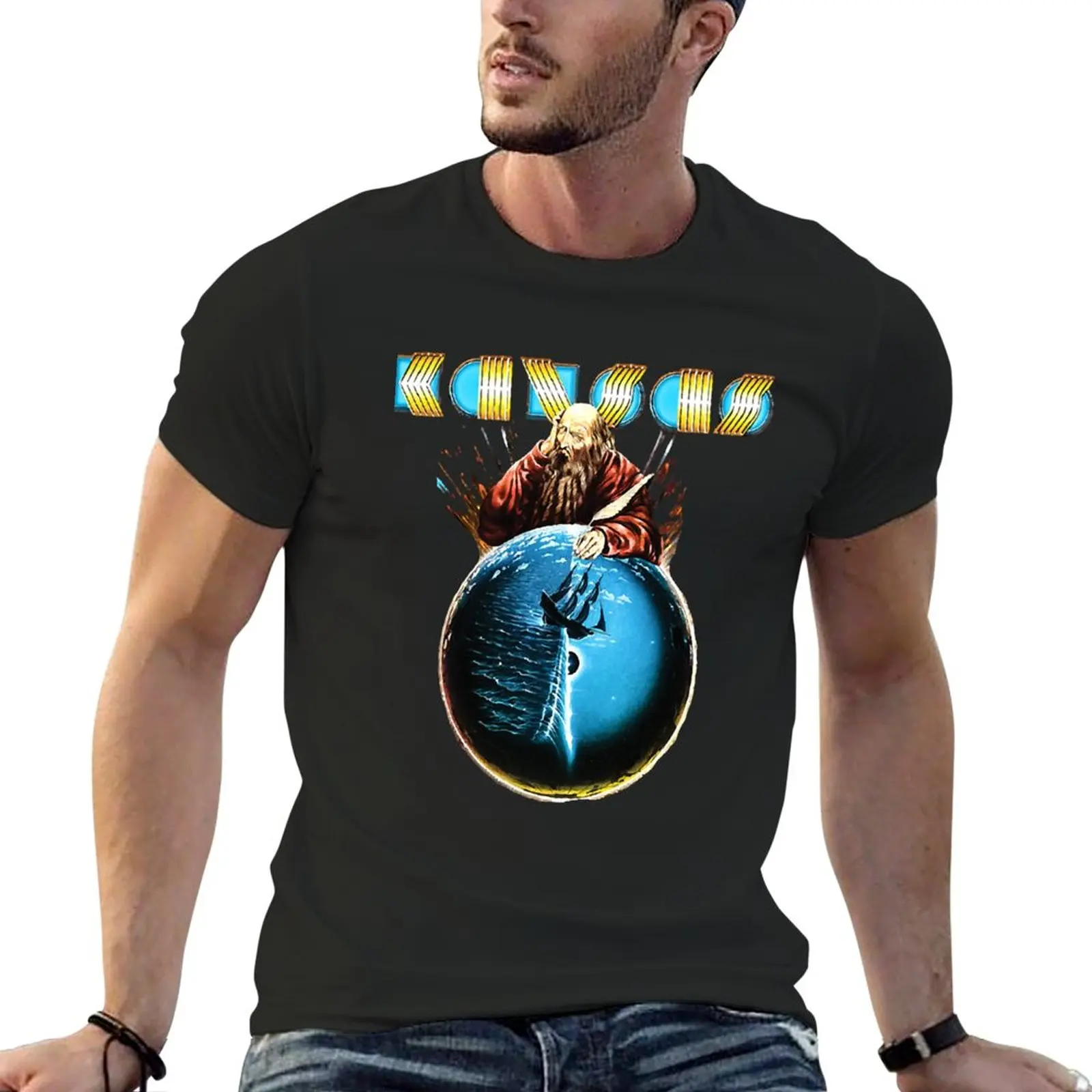 

kansas band T-Shirt graphics customs funny t shirts for men