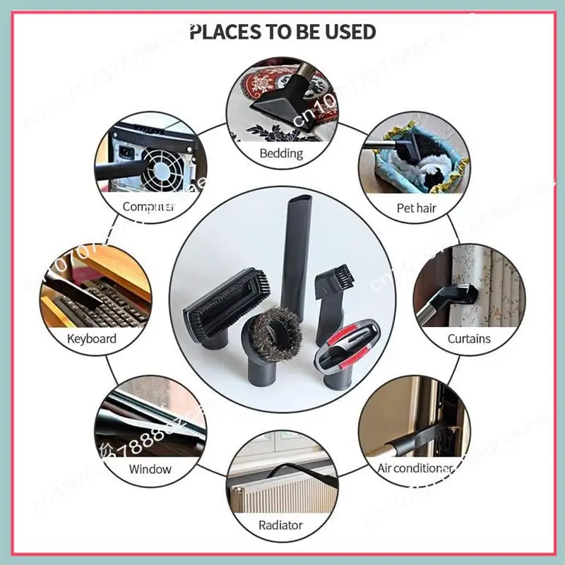 A26P オールインワンフロアブラシと掃除機アダプターアタッチメント、2-1/4インチ、1-7/8インチ、1-3/8インチ、1-1/4インチの掃除機アクセサリーと互換性あり