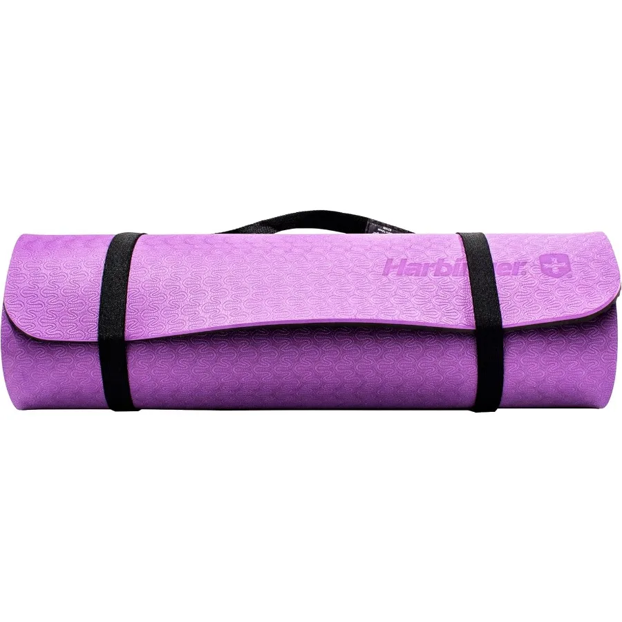 

Recyclable Foam Eco Fit Exercise Mat 3/8-Inch for Home Gym Use Non-Slip Surface Lightweight and Durable Ideal for Yoga and Fitn