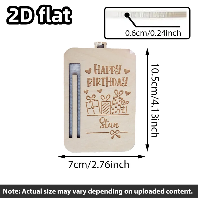 Customized wooden birthday gift box for storing cash - Personalized cash gift box, the top choice for birthday parties view 5