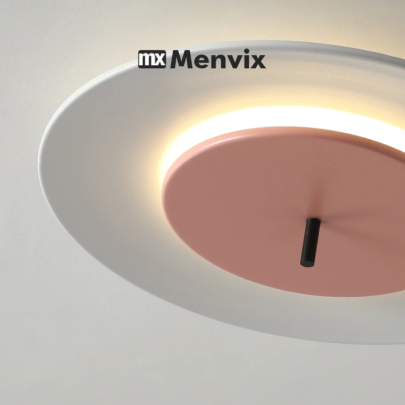 Menvix Macaron Ceiling Lamps led Lights For Room Bedroom Smart Lamp Lighting Fixture Ultrathin Led Ceiling Light For Living Room
