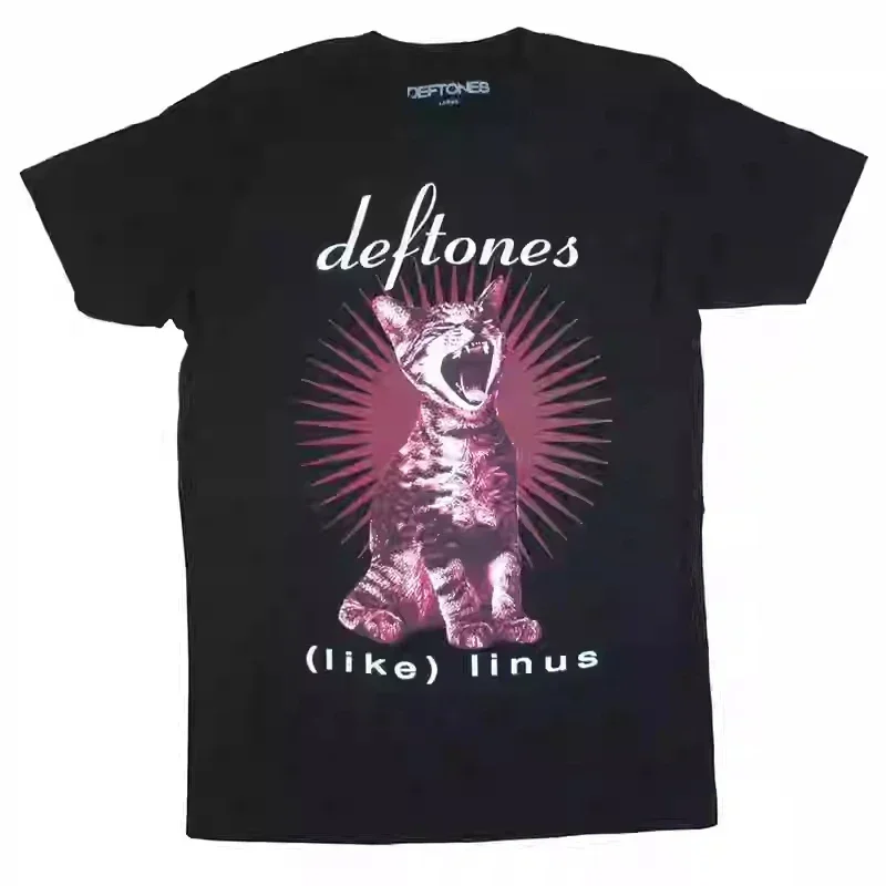 

Футболка Deftones Singer Band 2025, мужская и женская футболка в стиле хип-хоп, рок, модная футболка с коротким рукавом, летние футболки, топы