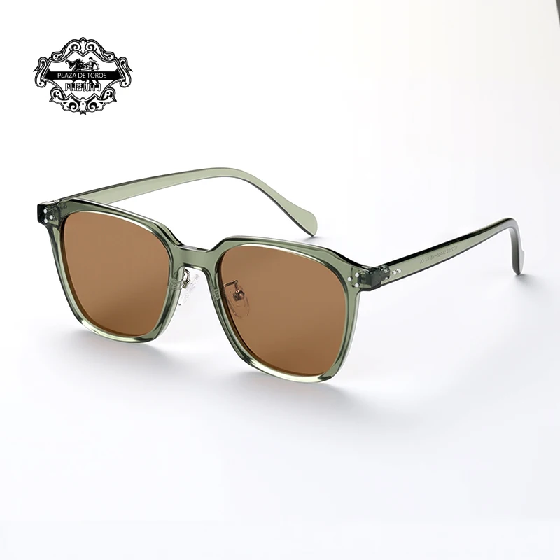 

New Vintage Square Sunglasses Women Men Luxury Brand Rivet Sun Glasses Female Retro Eyewear UV400 Oculos De Sol for Male Female