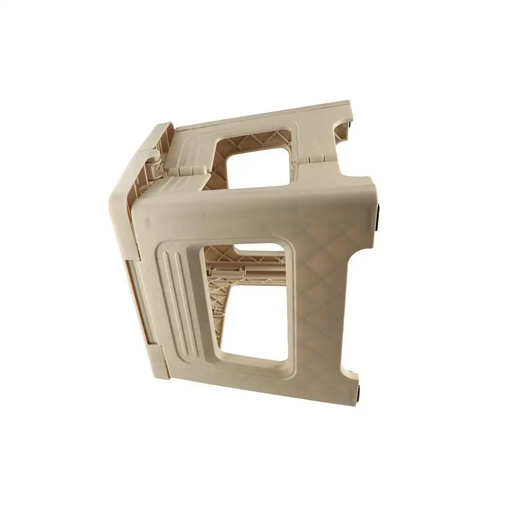 Portable with Handle Folding Step Stool Collapsible Lightweight Foldable Stool Handheld Plastic Small Bench Shoe Changing