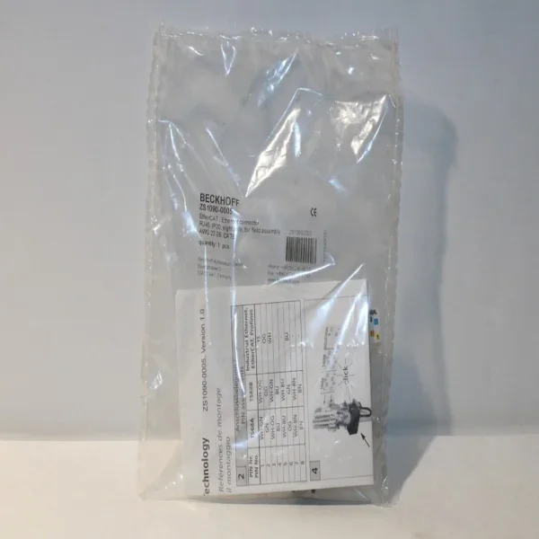 

2026 Zs1090-0005 Ethercat/ethernet Connector New Brand New Original Spot Plc