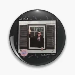 will wood: the normal album Pin Buttons Brooches  Jewelry Accessory Customize Brooch Fashion Lapel Badges