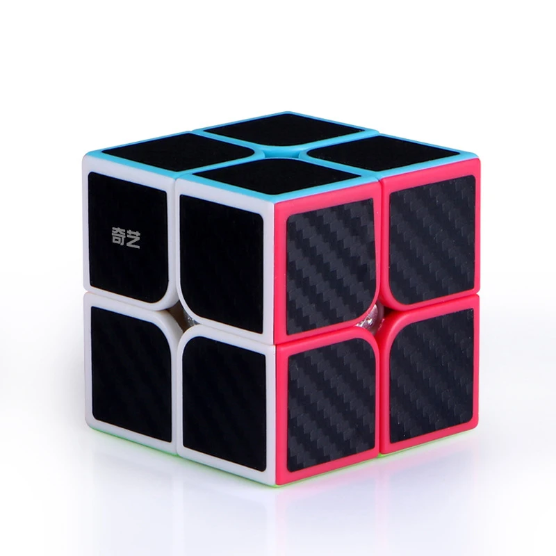 Magic Cube Carbon Fiber  About 2x2 3x3 4x4 5x5 Cube Set Sticker Speed Magic Cubes Puzzle Toy Children Kids Gift Toy Educ Toy