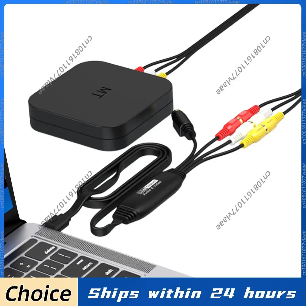 

USB Video Capture Card VHS TV DVD VCR Audio Capture Adapter Card RCA To USB Video Converter for Mac/PC