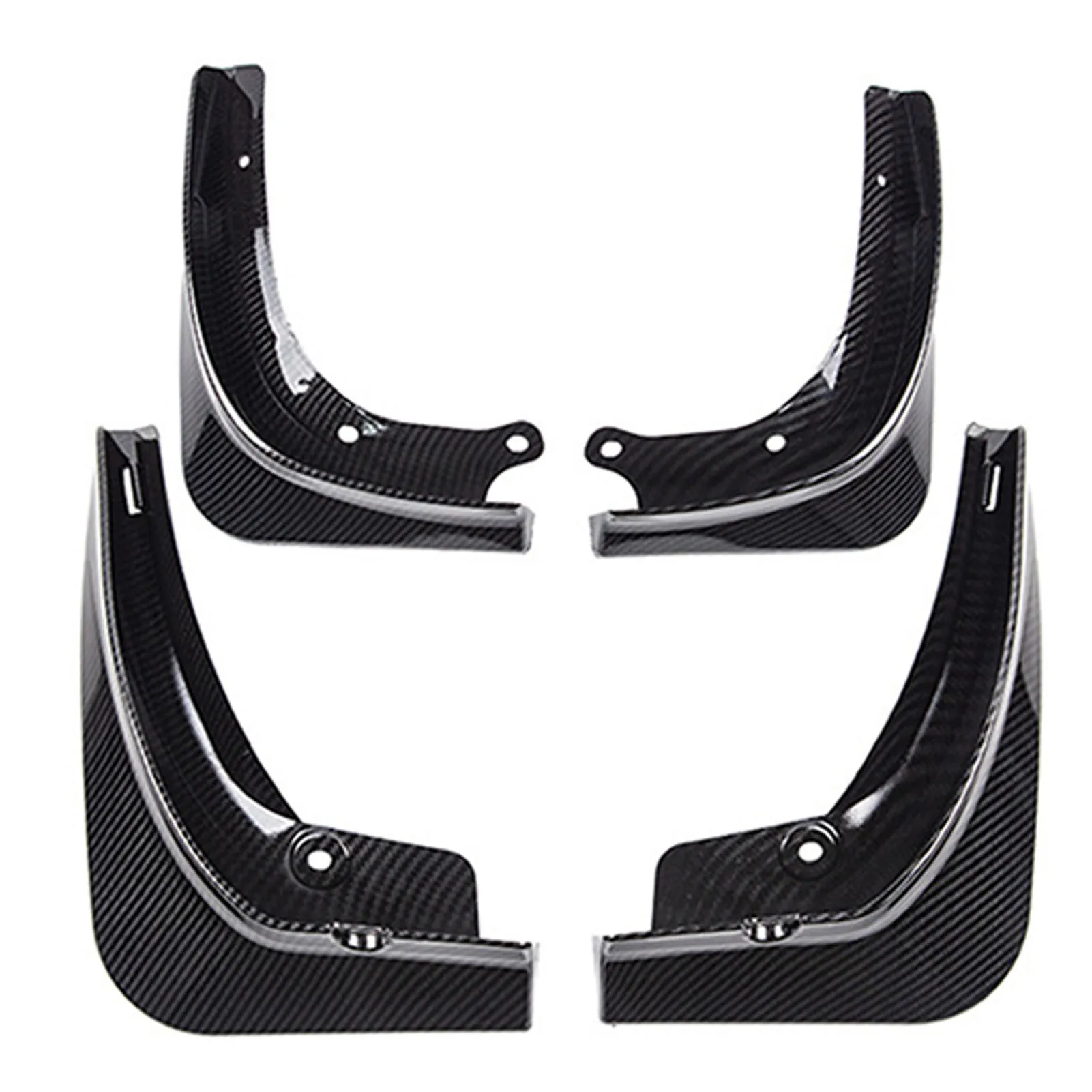 

4 шт. новые энергетические автомобильные брызговики для Tesla Model Y, матовый черный/вглеродное волокно, брызговики ABS, брызговики, крыло