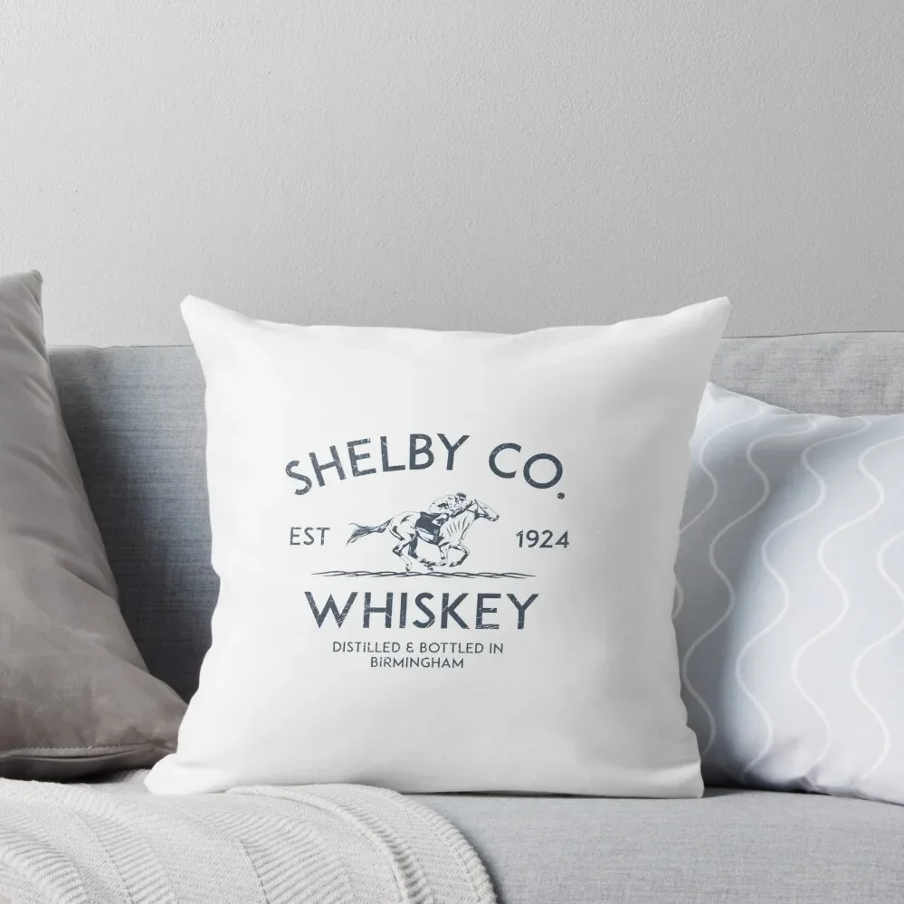 Shelby Co. Whiskey Label Throw Pillow pillow pillowcase luxury home accessories