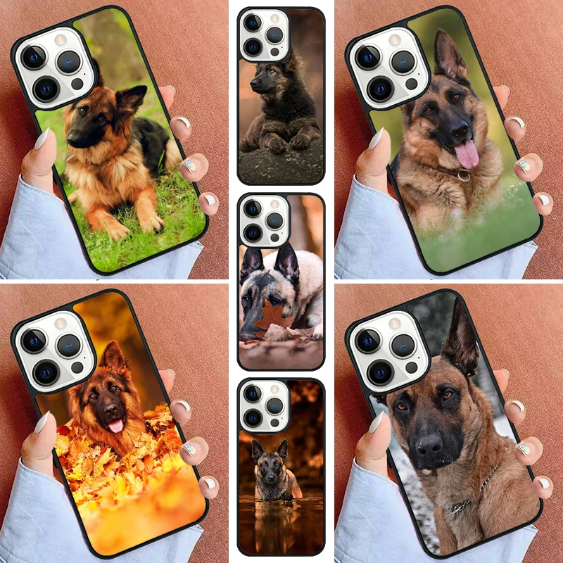 Custodia per telefono belga Malinois Puppy Dog per iPhone 16 15 14 Pro 11 13 12 Mini Max SE 2020 6S 7 8 Plus Cover Capa