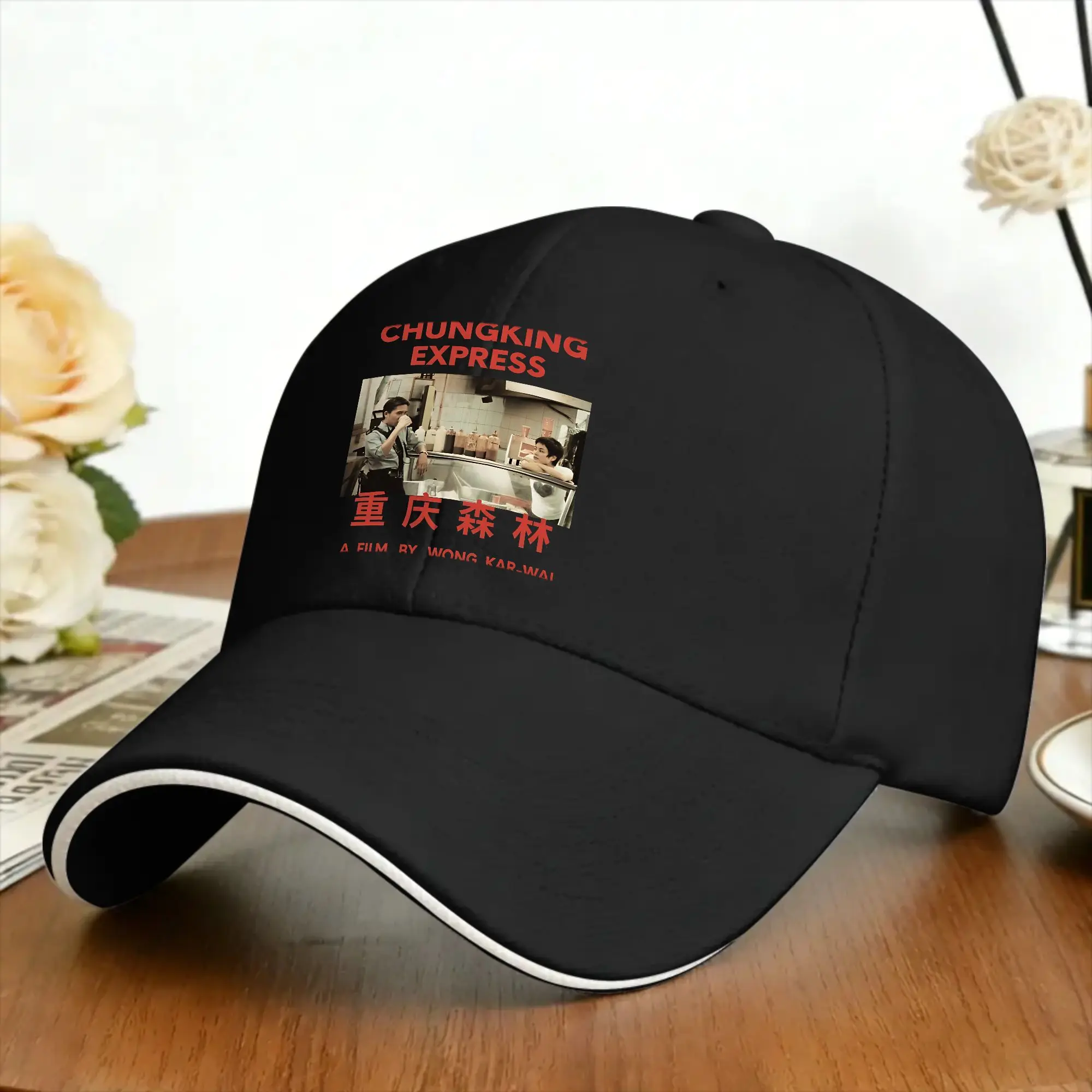 Chungking Express Wong Kar Wai Sun Baseball Cap  Summer Stylish Trucker Hat For Female Male Outdoor Sports Baseball Caps