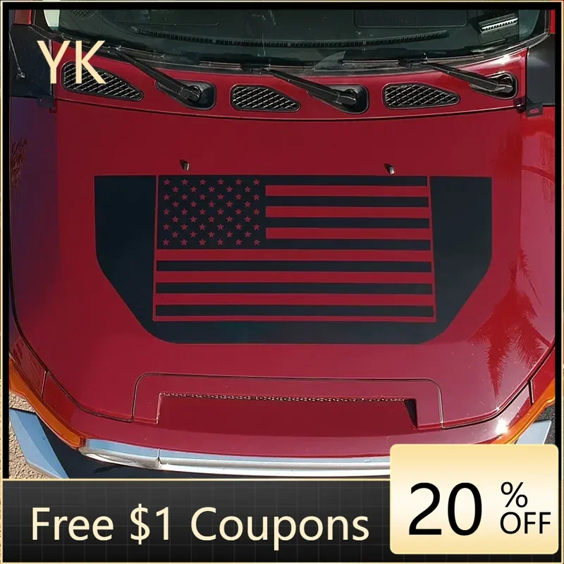 

Для Toyota FJ Cruiser 2007-2021 ПВХ черный автомобильный передний капот наклейки наклейки тянуть цветок пленка автомобильные аксессуары