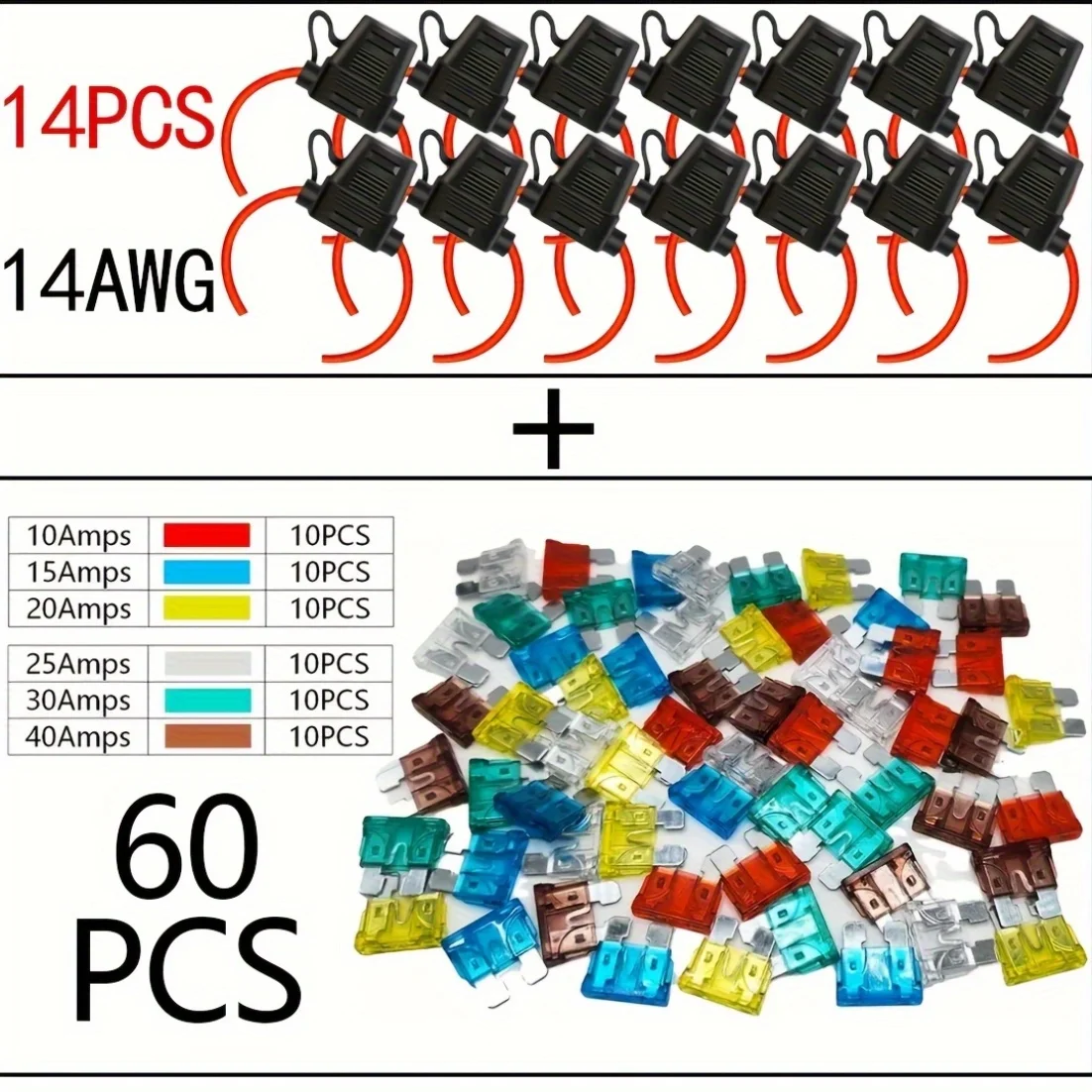 14Pcs 14Awg/18Pcs 1…